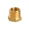 Homeplus+ ATC 1/2 in. MPT X 3/8 in. D FPT Brass Hex Bushing 6JC125110701019 - alternate 2